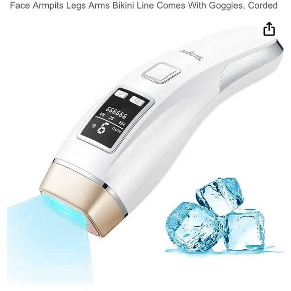Yachyee IPL Hair Removal Device w Ice Cool Function for Women and Men Permanent - Picture 1 of 10